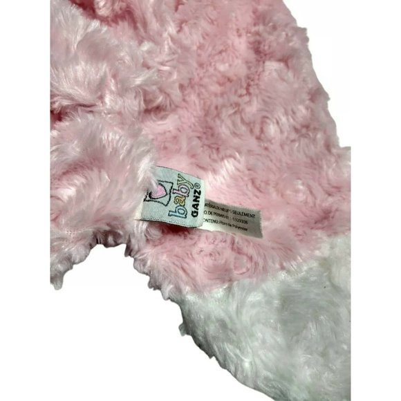 Baby Ganz Toys Baby Ganz Pink Finley Fox Flat A Pat Plush Baby Toy Security Blanket Lovey